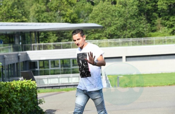 Photos: L'arrivée des Bleus à Clairefontaine pour leur match contre le Pays-Bas, en éliminatoires de Coupe du Monde