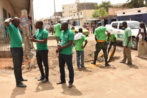 Images: Le ministre Abdoulaye Diouf sarr a lancé ce vendredi, l'opération spéciale de gestion des déchets solides sur toute la région de Dakar.