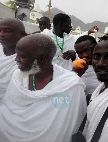 Photos exclusives : Le célèbre prêcheur sénégalais Oustaz Aliou Sall à la Mecque pour son Hadji