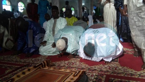 Photos-Tabaski:Le ministre de la Justice a prié à Tambacounda