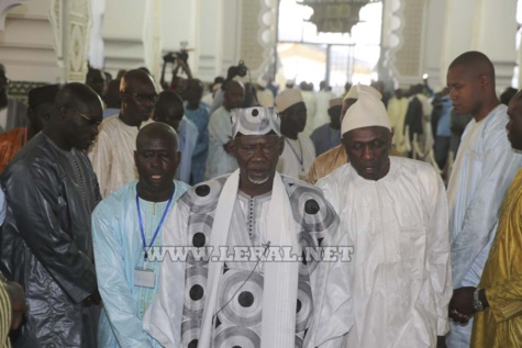 (13 photos ) Tabaski 2017: Le Président Macky SALL à la Grande Mosquée de Dakar