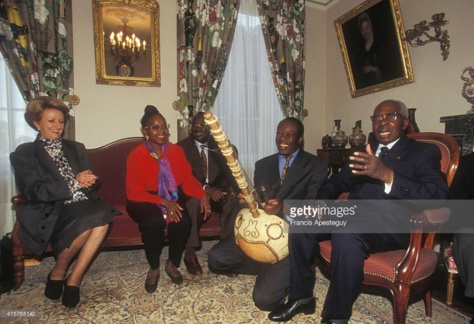 Photos : Léopold Sédar Senghor et Colette version Kora