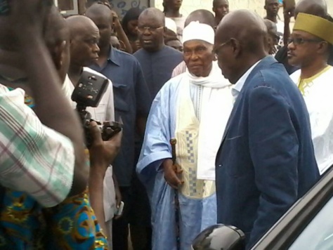 Images: Me Abdoulaye Wade chez Khalifa Sall
