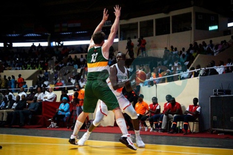 Images : Les temps forts de la rencontre Sénégal/Afrique du Sud de l’Afrobasket masculin 2017 