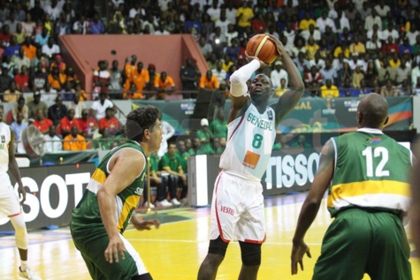 Images : Les temps forts de la rencontre Sénégal/Afrique du Sud de l’Afrobasket masculin 2017 