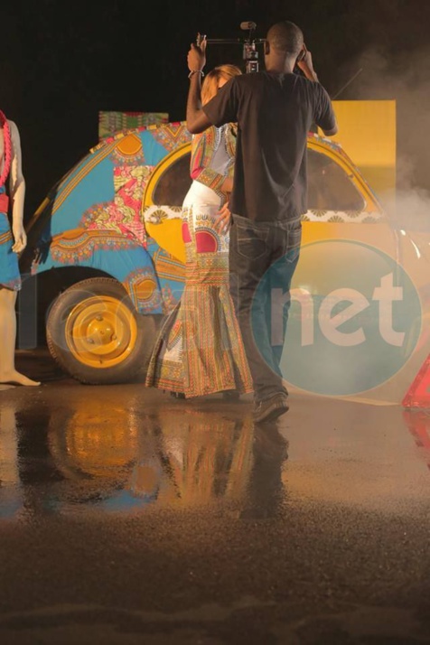 Images : Les coulisses du tournage du clip "Mariage Forcé" de Viviane  