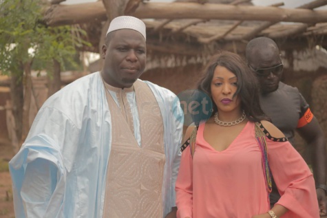 Images : Les coulisses du tournage du clip "Mariage Forcé" de Viviane  