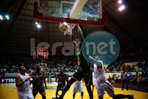 Galerie: Les temps fort de la rencontre Sénégal/Egypte de l'Afrobasket masculin 2017