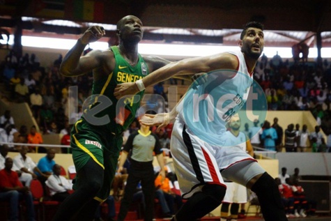 Galerie: Les temps fort de la rencontre Sénégal/Egypte de l'Afrobasket masculin 2017