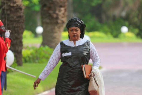 La nouvelle ministre de la Femme, de la Famille et du Genre, Ndèye Saly Diop Dieng.