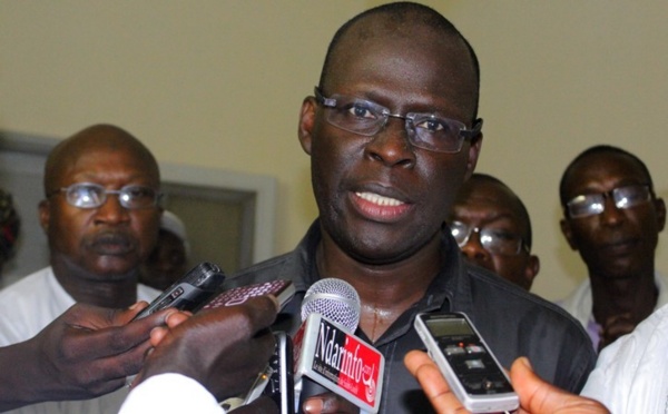 Cheikh Bamba Dièye proteste pour Khalifa Sall
