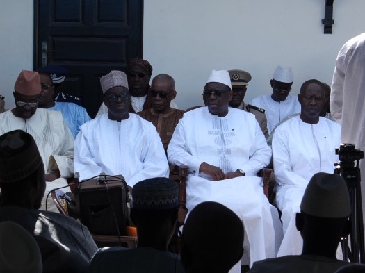 Macky Sall à la levée du corps de Djibo Kâ : "Le Sénégal a perdu un homme de dialogue"