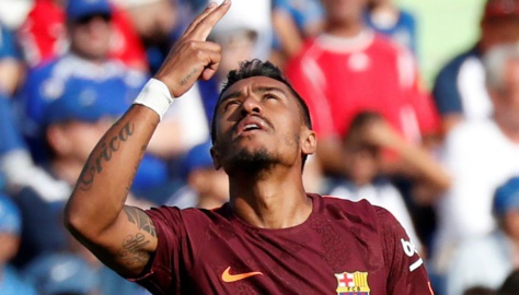 Getafe vs Barça (1-2):  Paulinho, taille sauveur pour les Catalans