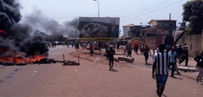 Guinée: Un siège du parti au pouvoir saccagé. Les raisons