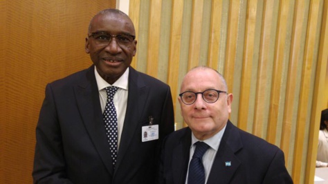Photos-ONU: Me Sidiki Kaba à fond dans la diplomatie