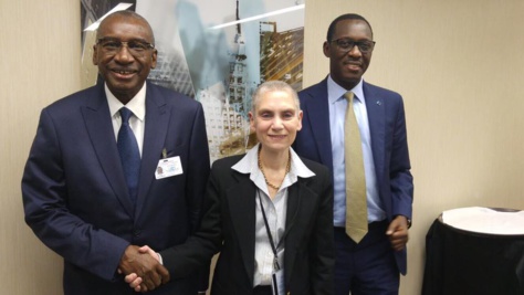 Photos-ONU: Me Sidiki Kaba à fond dans la diplomatie