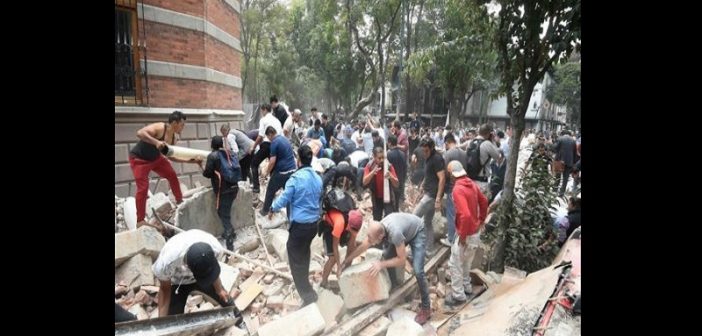 Mexique: un séisme de magnitude 7.1 fait de nombreux morts