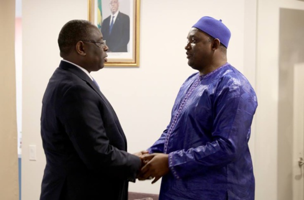 72e Session ordinaire de l’AG des Nations Unies : Macky Sall a rencontré Adama Barrow