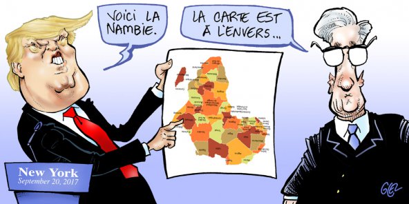 « Nambia » : Donald Trump, créateur de pays africains