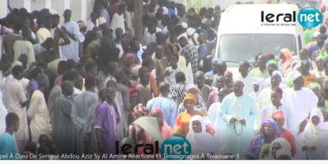 3e jour du rappel à Dieu d’Al Amine : Tivaouane  au rythme de recueillements et de présentation de condoléances