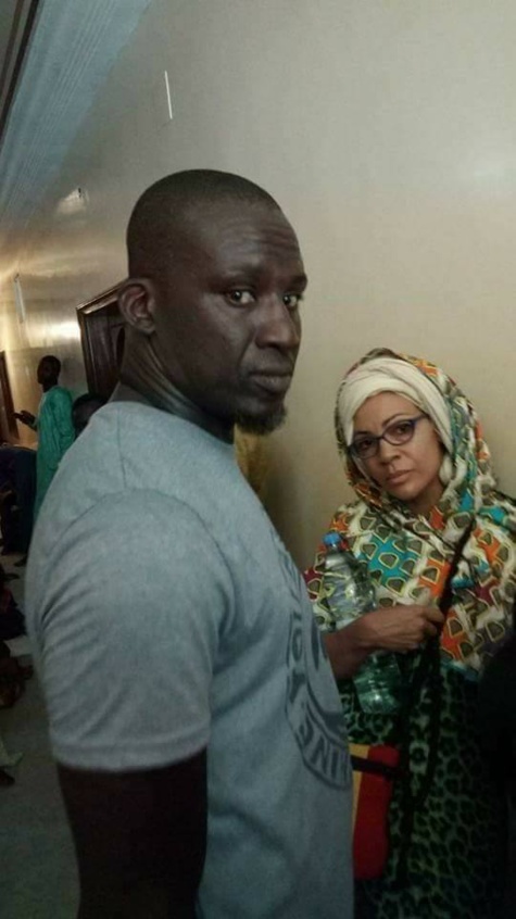Photos: Assane Diouf et sa femme en visite à Touba