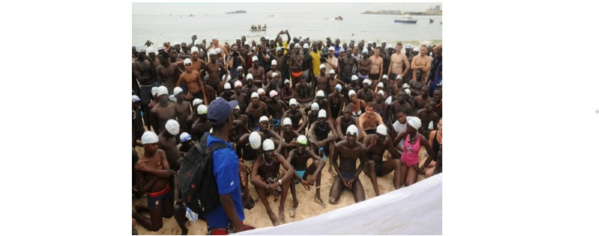 Traversée Dakar-Gorée 2017 : un petit jeune de 16 ans s’offre la tête des anciens