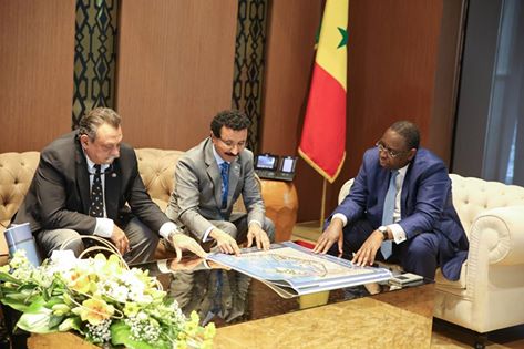 Macky Sall a reçu en audience le Sultan Ahmed Bin Suleyman, Président Directeur Général de DP World 