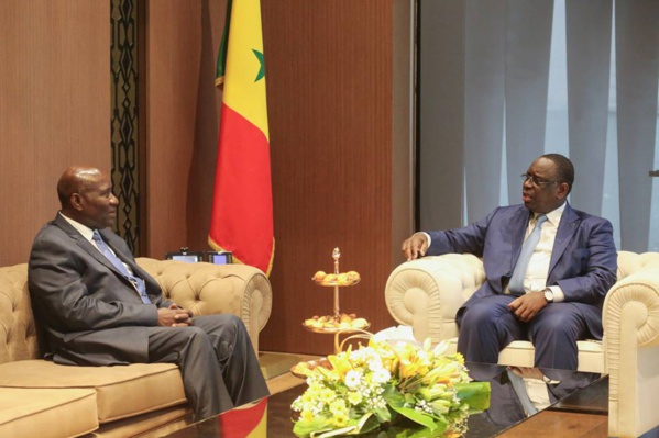 Axe Dakar-Abidjan : Daniel Kablan Ducan, le Vice Président de la Côte d’Ivoire a délivré à Macky Sall un message du Président Alassane Ouattara