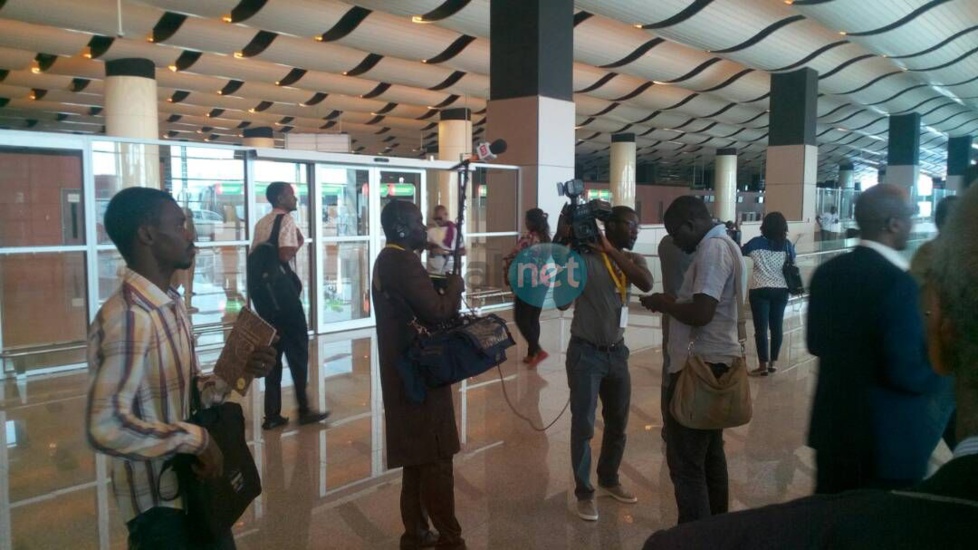Photos : la visite à l'aéroport International Baise Diagne (AIDB) du directeur de l'Apix et de la délégation chinoise 