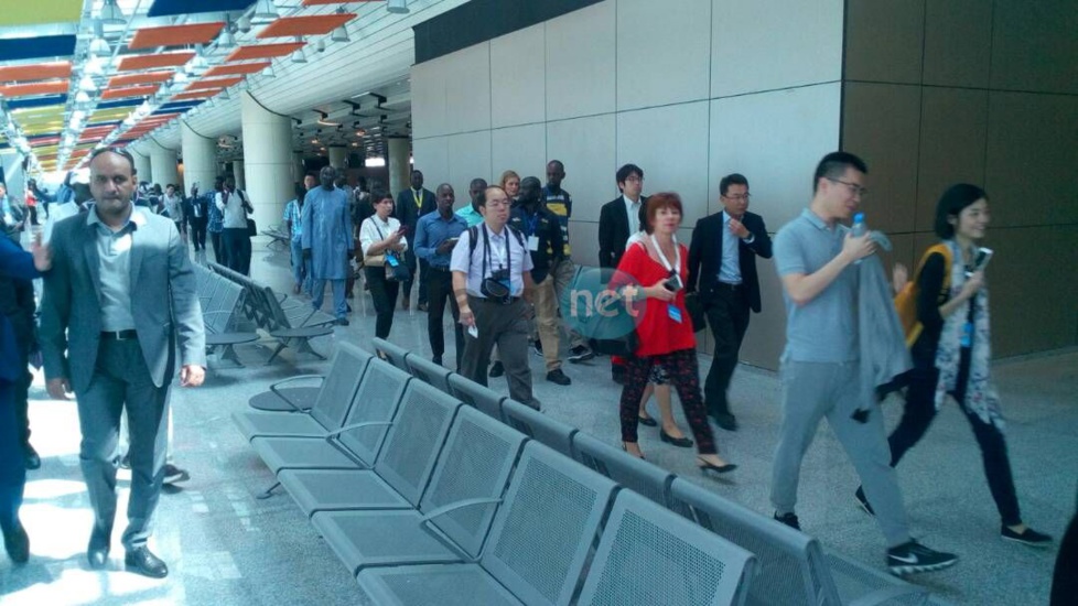 Photos : la visite à l'aéroport International Baise Diagne (AIDB) du directeur de l'Apix et de la délégation chinoise 