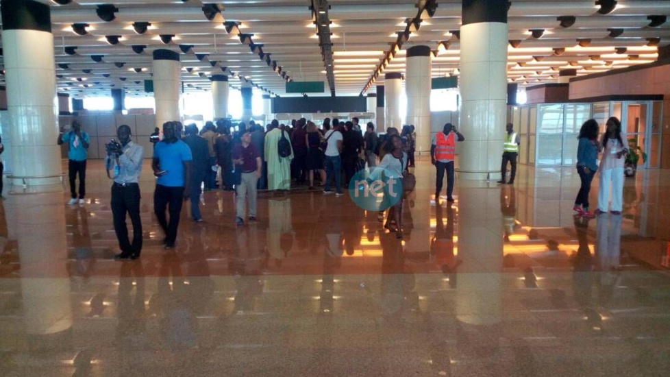 Photos : la visite à l'aéroport International Baise Diagne (AIDB) du directeur de l'Apix et de la délégation chinoise 