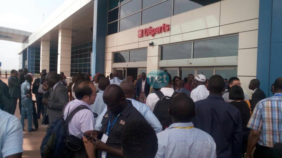 Photos : la visite à l'aéroport International Baise Diagne (AIDB) du directeur de l'Apix et de la délégation chinoise 