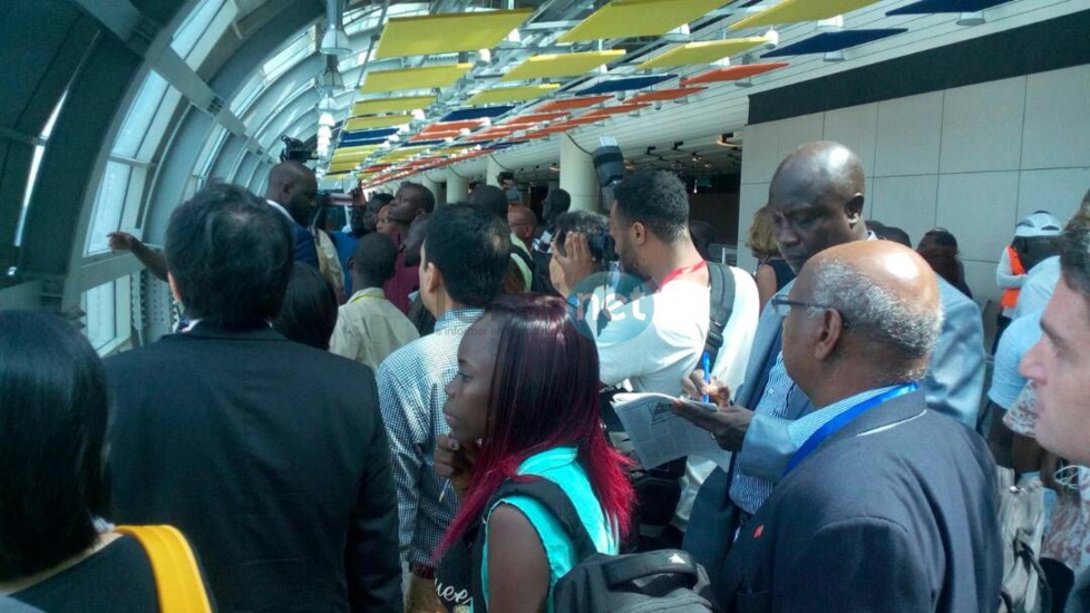 Photos : la visite à l'aéroport International Baise Diagne (AIDB) du directeur de l'Apix et de la délégation chinoise 