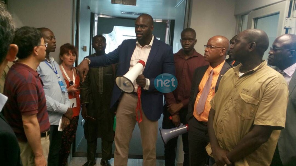 Photos : la visite à l'aéroport International Baise Diagne (AIDB) du directeur de l'Apix et de la délégation chinoise 
