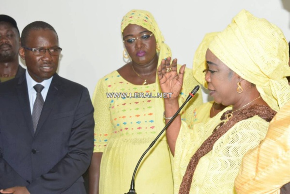 Photos : Alioune Badara Diop passe le témoin à Lansana Gandji Sakho à l'Office National de l'Assainissement du Sénégal (ONAS) 