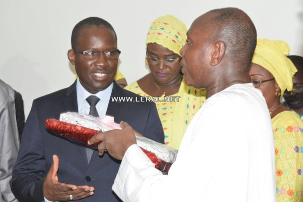 Photos : Alioune Badara Diop passe le témoin à Lansana Gandji Sakho à l'Office National de l'Assainissement du Sénégal (ONAS) 