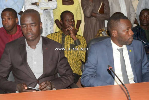 Photos : Alioune Badara Diop passe le témoin à Lansana Gandji Sakho à l'Office National de l'Assainissement du Sénégal (ONAS) 
