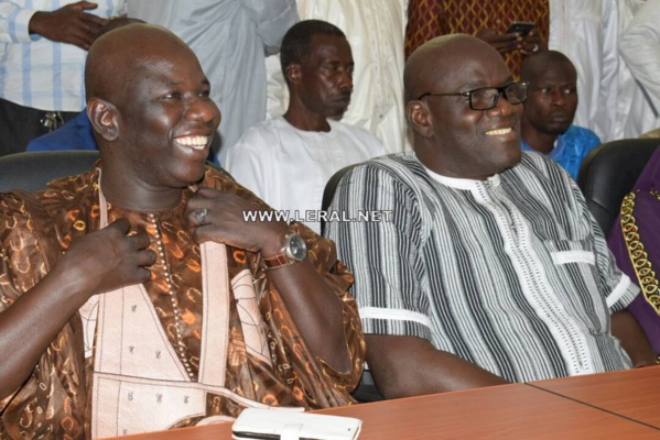 Photos : Alioune Badara Diop passe le témoin à Lansana Gandji Sakho à l'Office National de l'Assainissement du Sénégal (ONAS) 