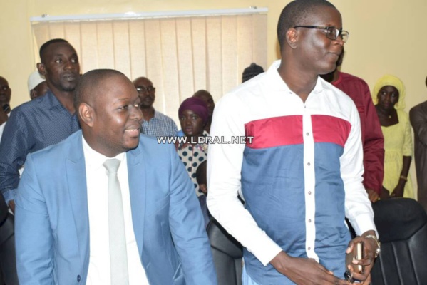 Photos : Alioune Badara Diop passe le témoin à Lansana Gandji Sakho à l'Office National de l'Assainissement du Sénégal (ONAS) 