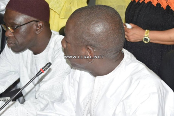 Photos : Alioune Badara Diop passe le témoin à Lansana Gandji Sakho à l'Office National de l'Assainissement du Sénégal (ONAS) 