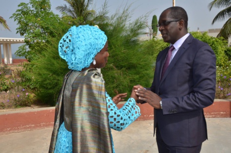 Images: Abdoulaye Diouf Sarr à la célébration de la 20e édition de la Semaine internationale des sourds