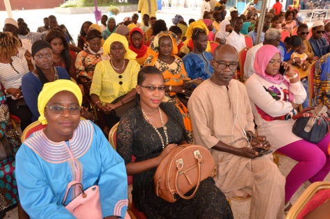 Images: Abdoulaye Diouf Sarr à la célébration de la 20e édition de la Semaine internationale des sourds