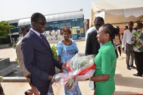 Images: Abdoulaye Diouf Sarr à la célébration de la 20e édition de la Semaine internationale des sourds