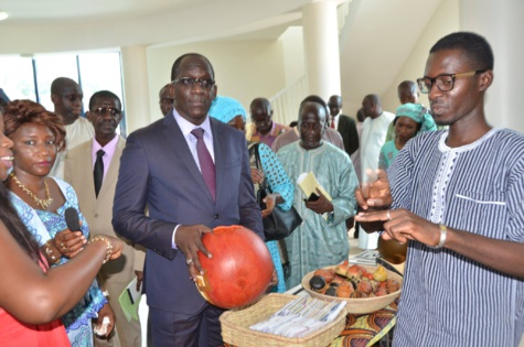 Images: Abdoulaye Diouf Sarr à la célébration de la 20e édition de la Semaine internationale des sourds