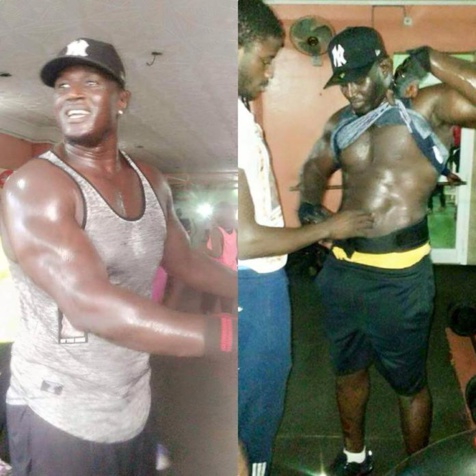 Images : Balla Gaye 2 montre l’état de sa forme avant son combat contre Gris Bordeaux
