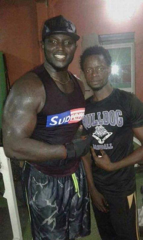 Images : Balla Gaye 2 montre l’état de sa forme avant son combat contre Gris Bordeaux