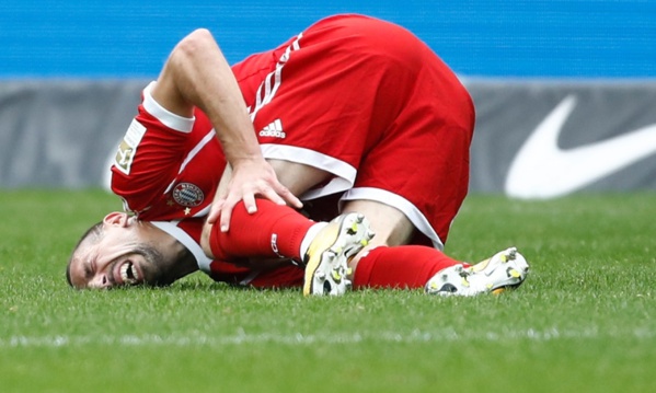 Bayern: rupture des ligaments du genou pour Ribéry?