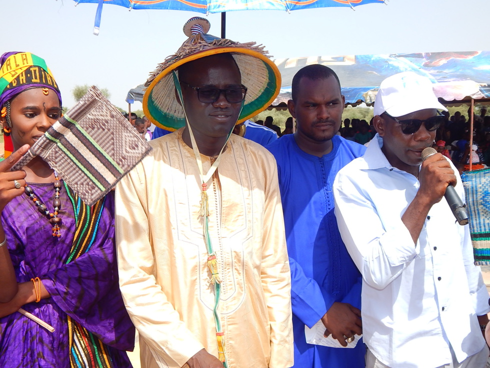 PODOR - Visite du président du Conseil National de la Jeunesse, Khadim DIOP accueilli en grande pompe par les populations de Bocké Dialloubé 