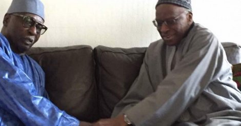 Serigne Mbaye Sy Mansour rend visite à Lamine Diack