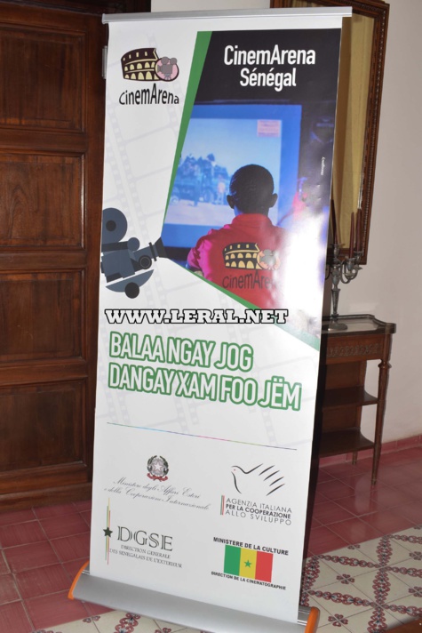 Photos : Lancement du projet CINEMARENA, un cinéma italien pour sensibiliser sur la migration irrégulière